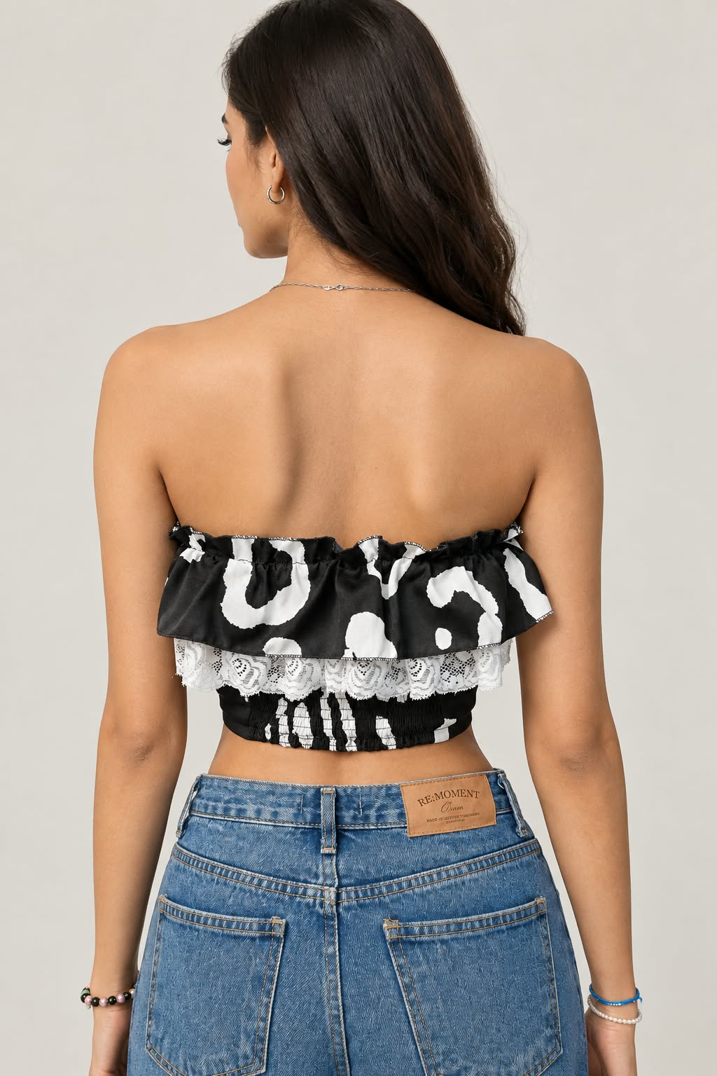 Jenna Double Style Crop Top