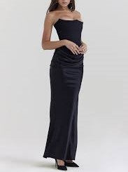 BlackMid Kaul Dress
