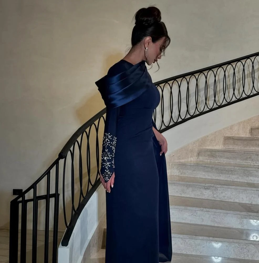 Midnight Blue Long Dress
