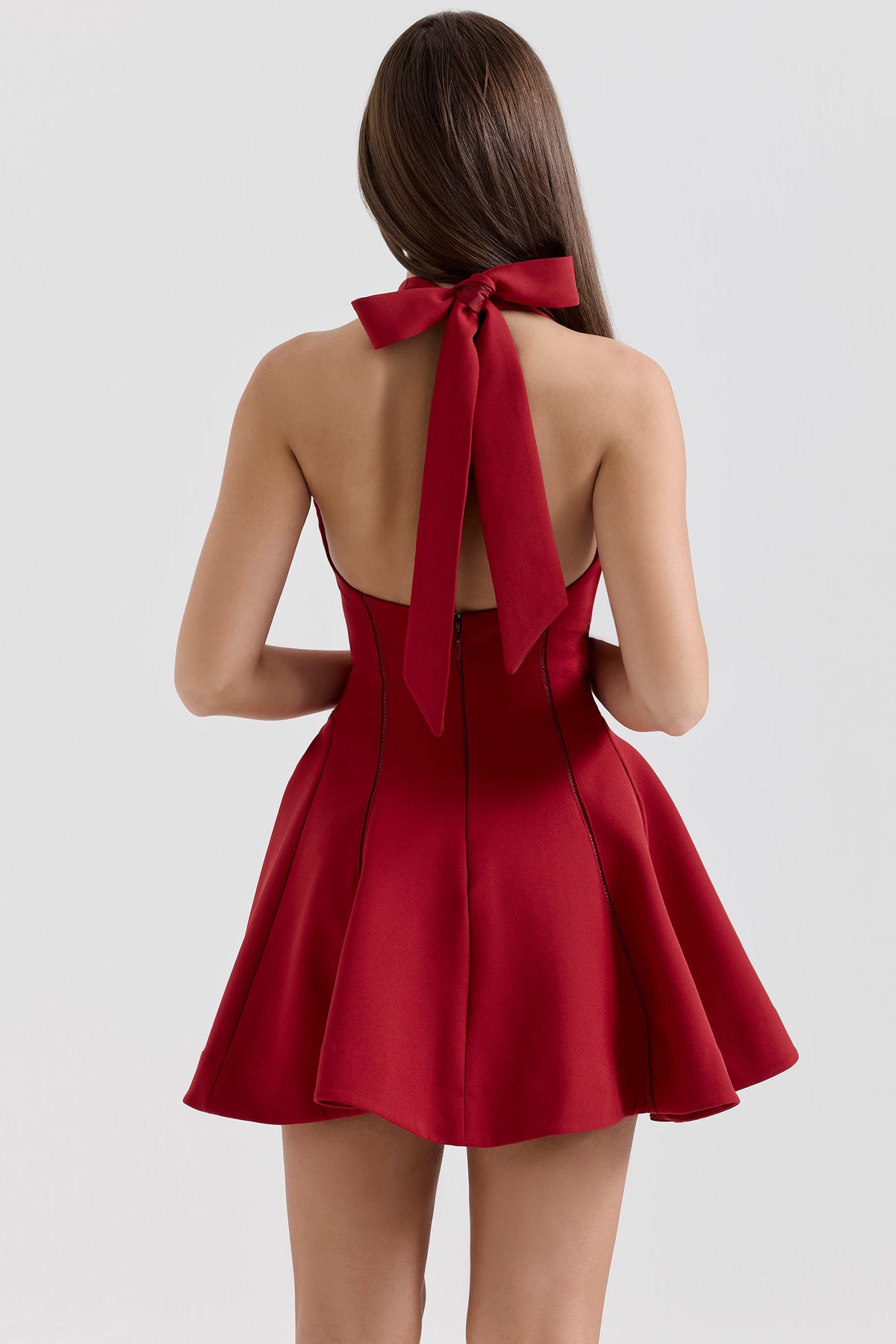 Tuba Short Halter Neck Dress