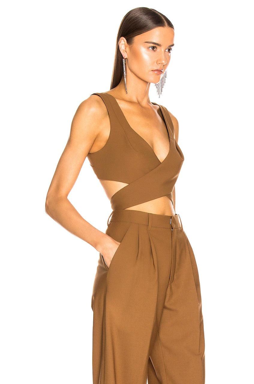Brown jumpsuit for women - Westo India