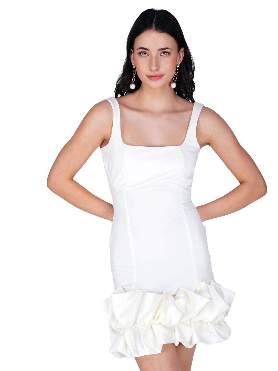 Molly Short White Dress