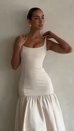 Tennis White Long Dress