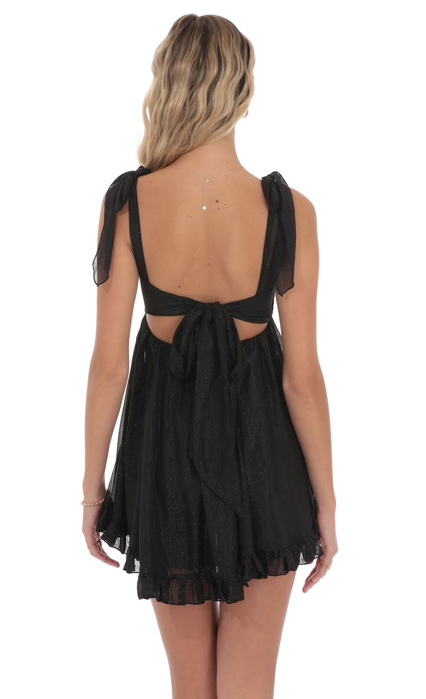 Starlight Ruffle Mini Dress