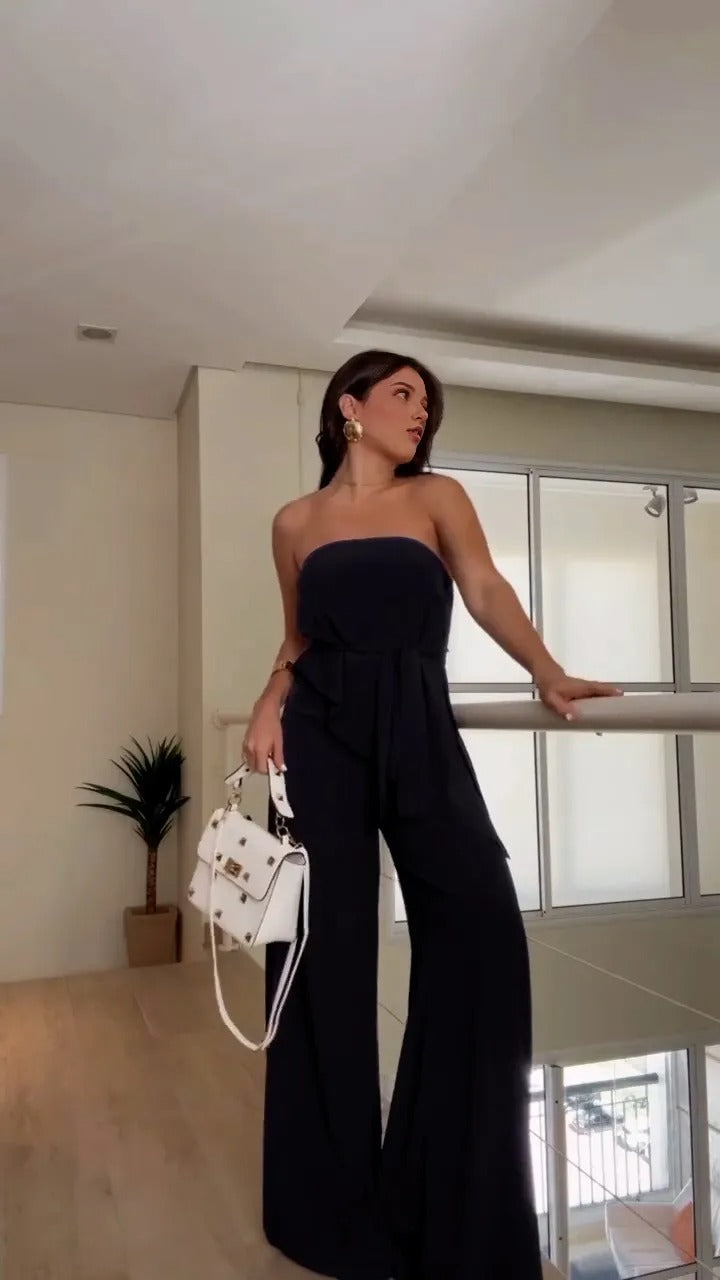 Black Top with Scarf