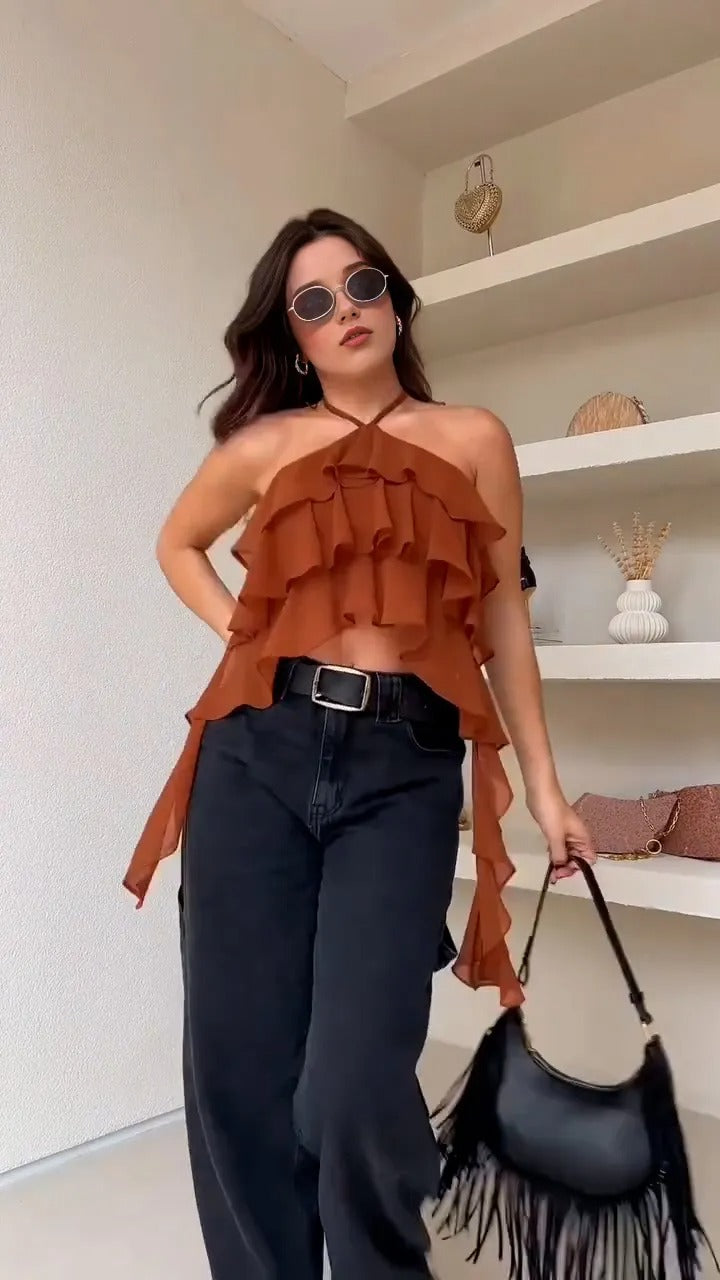 Vector Frill Top