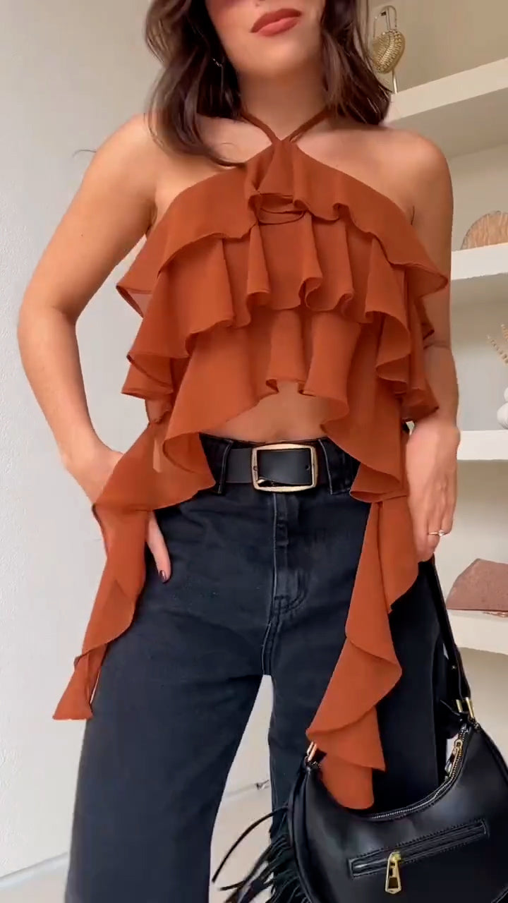 Vector Frill Top