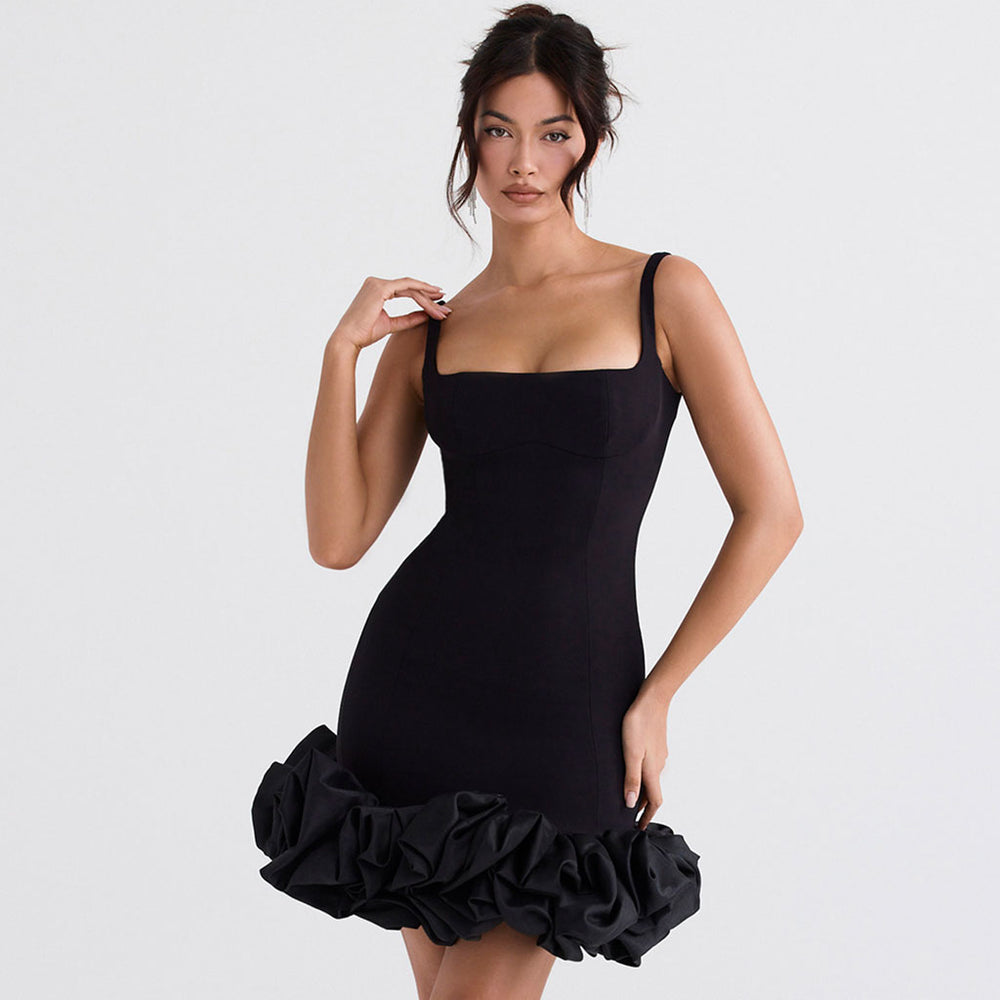 Molly Short Black Dress