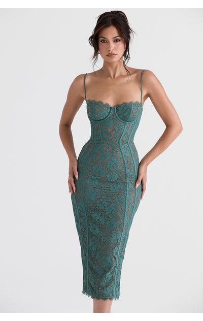 Glitzy Midi Dress
