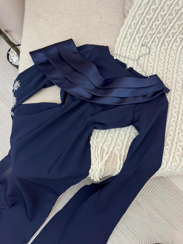 Midnight Blue Long Dress