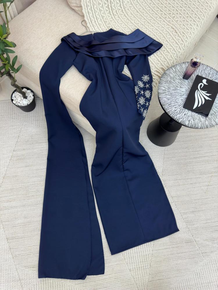 Midnight Blue Long Dress