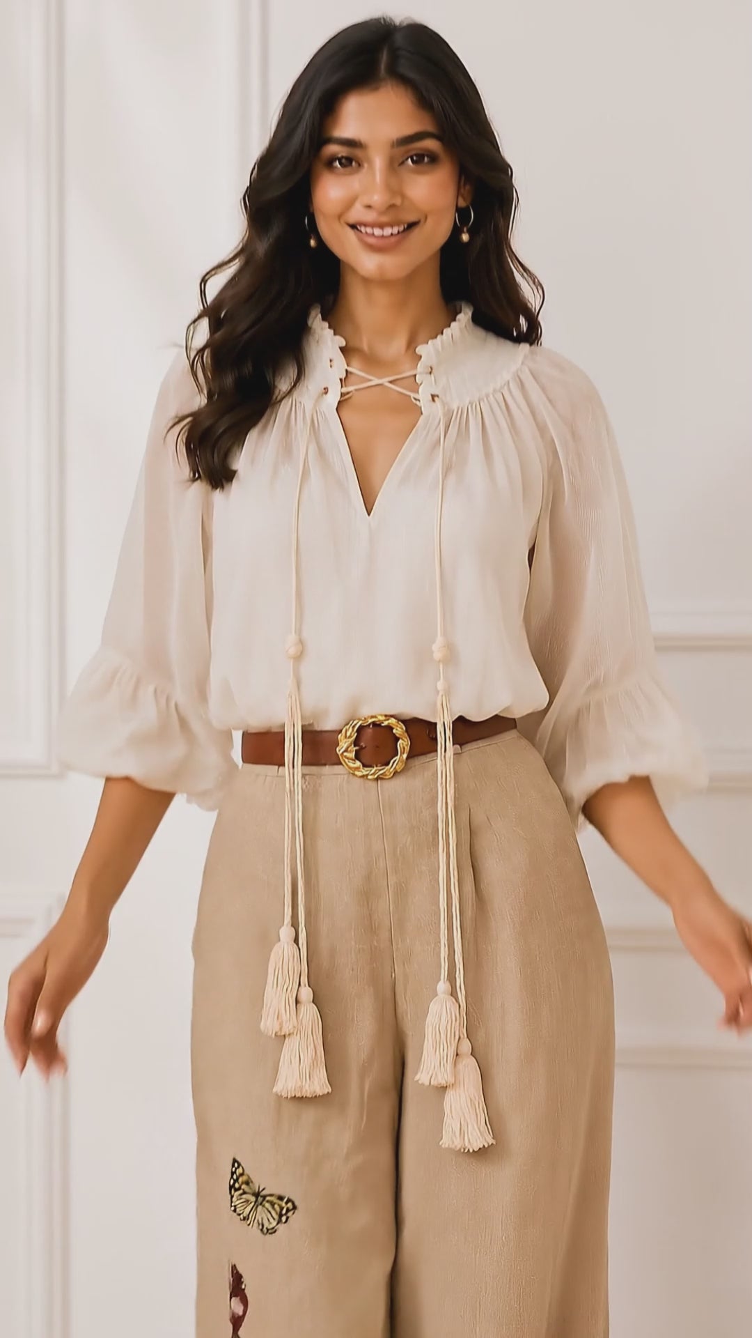 Elite Print Linen Co-ord