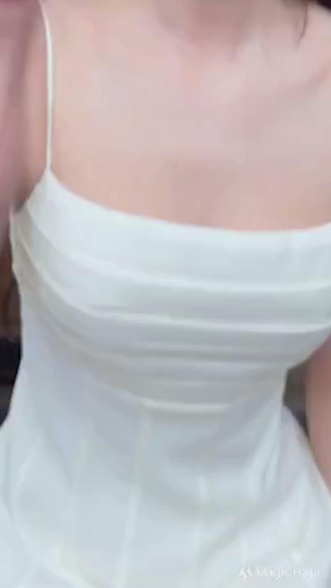 Austin White Flared Maxi Dress