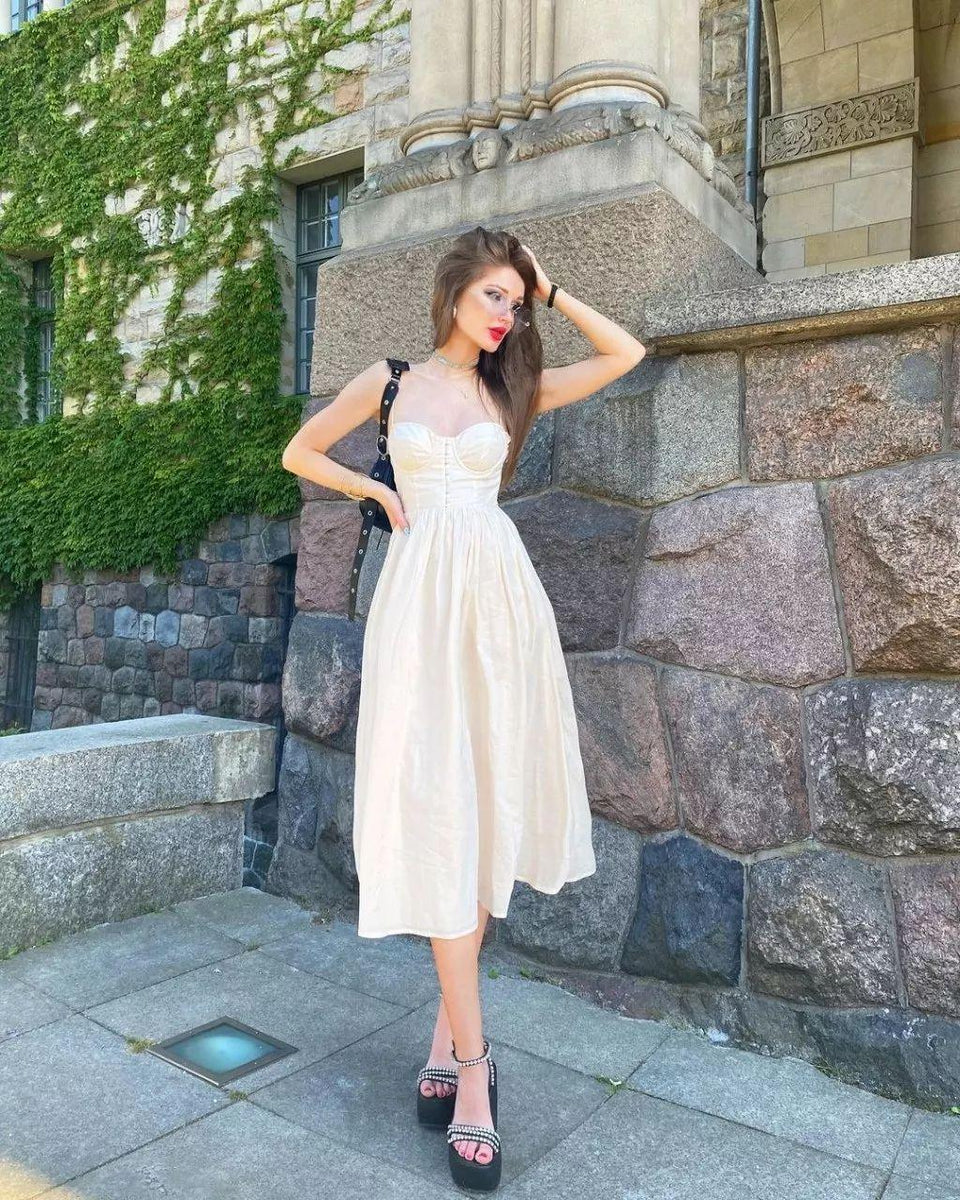 Flared Corset Dress – Westo India